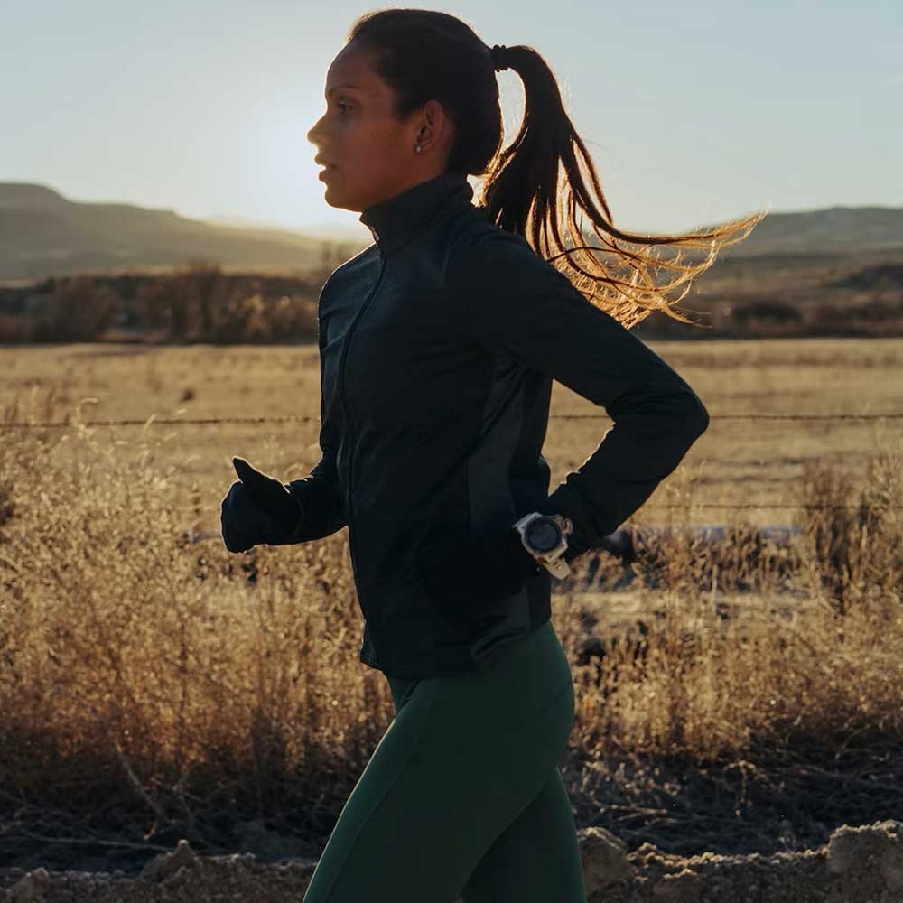 New! Tracksmith Session Training Breathable Jacket in Black - women’s XS